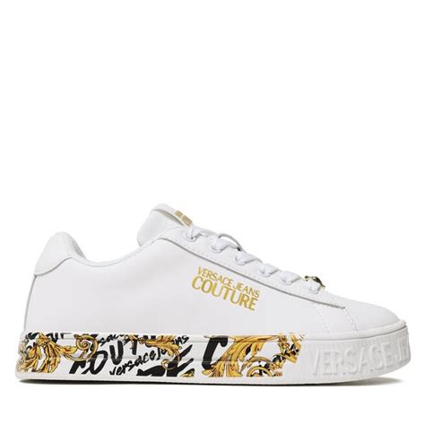 versace jeans couture sneakers high bianco ottico|Versace Jeans Couture Women's Low.